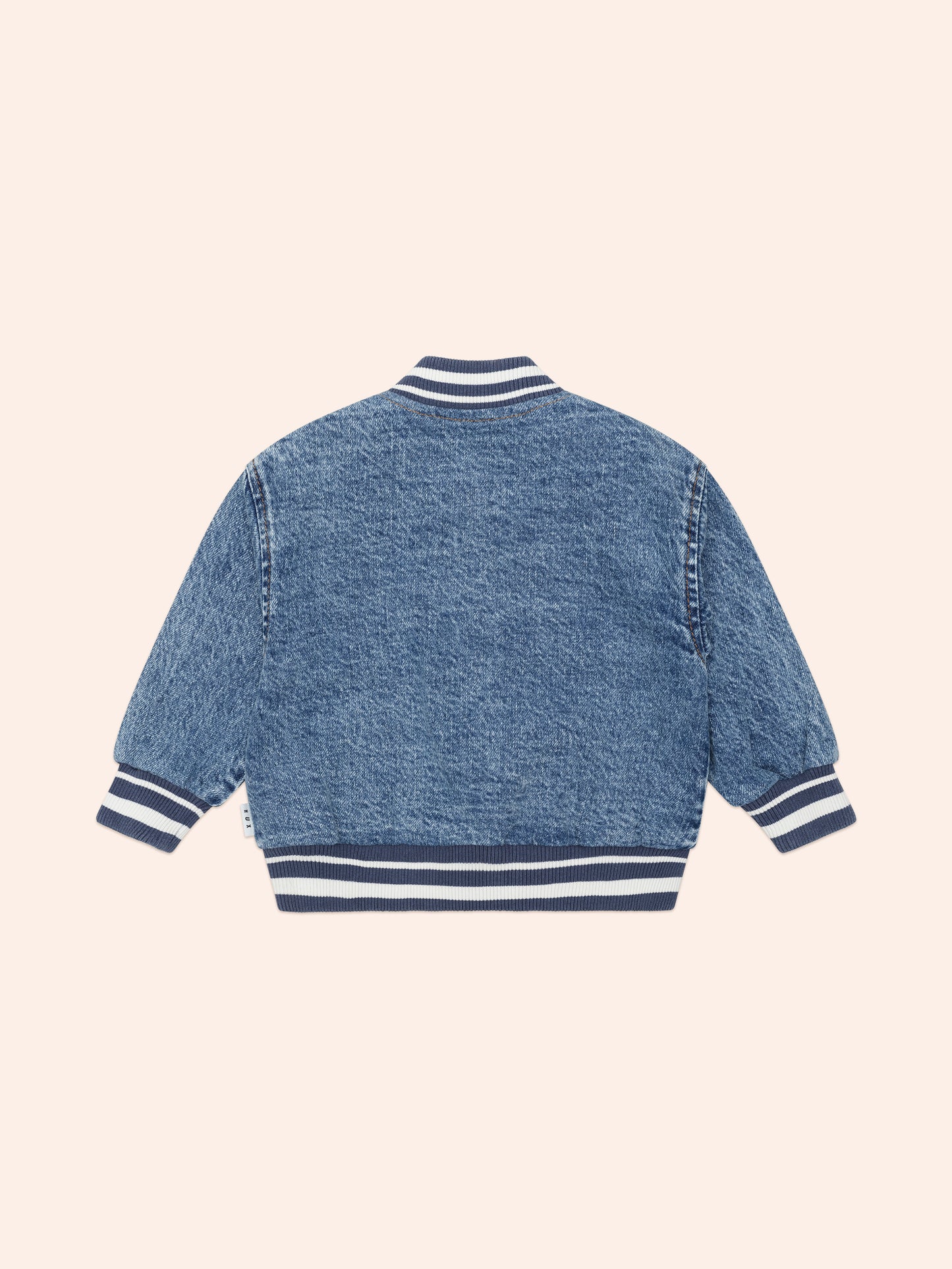 Dreamy Denim Bomber Jacket