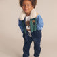 Midnight Colour Block Cord Jacket