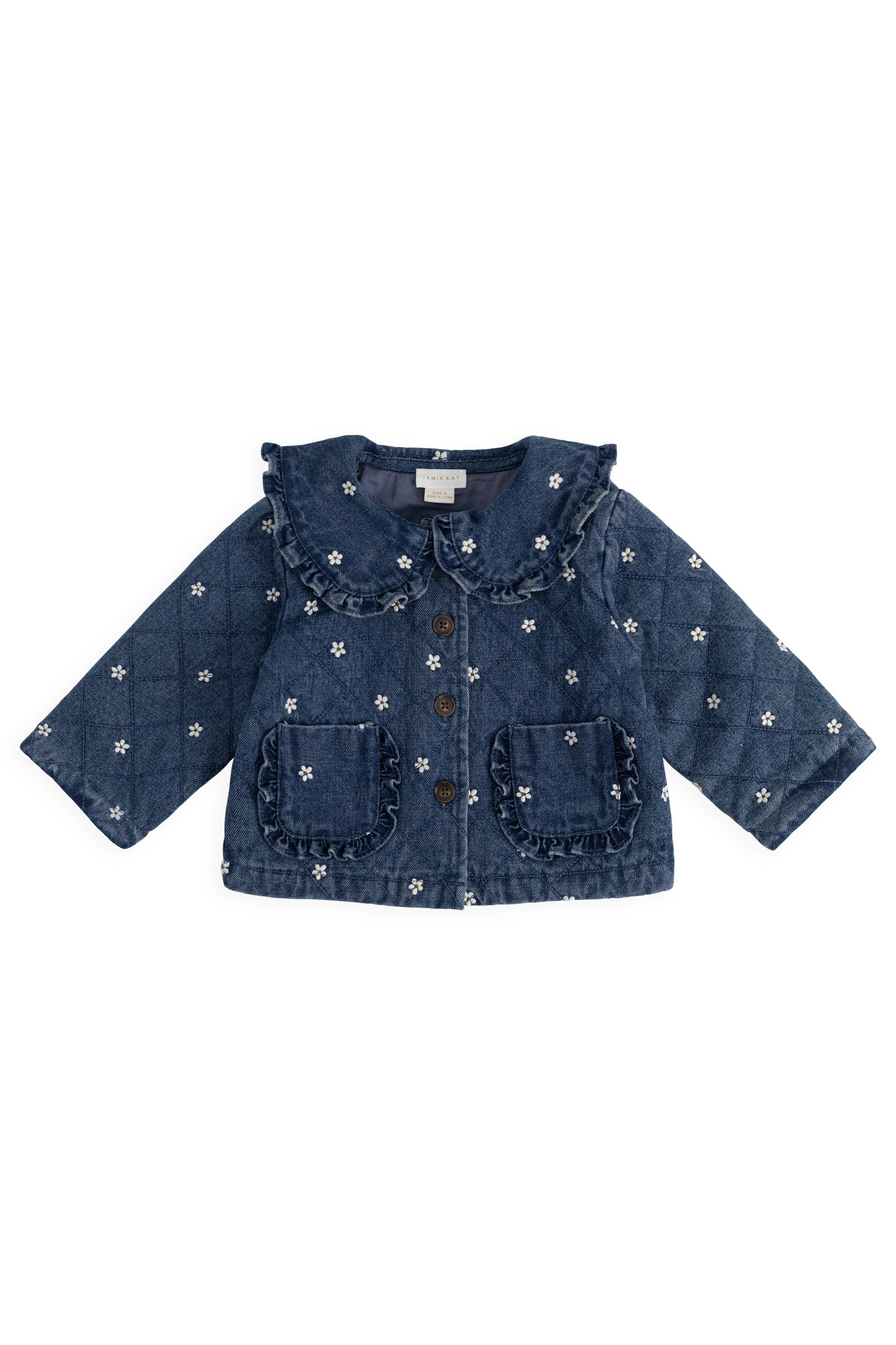 Amandine Jacket | Josie Floral Denim
