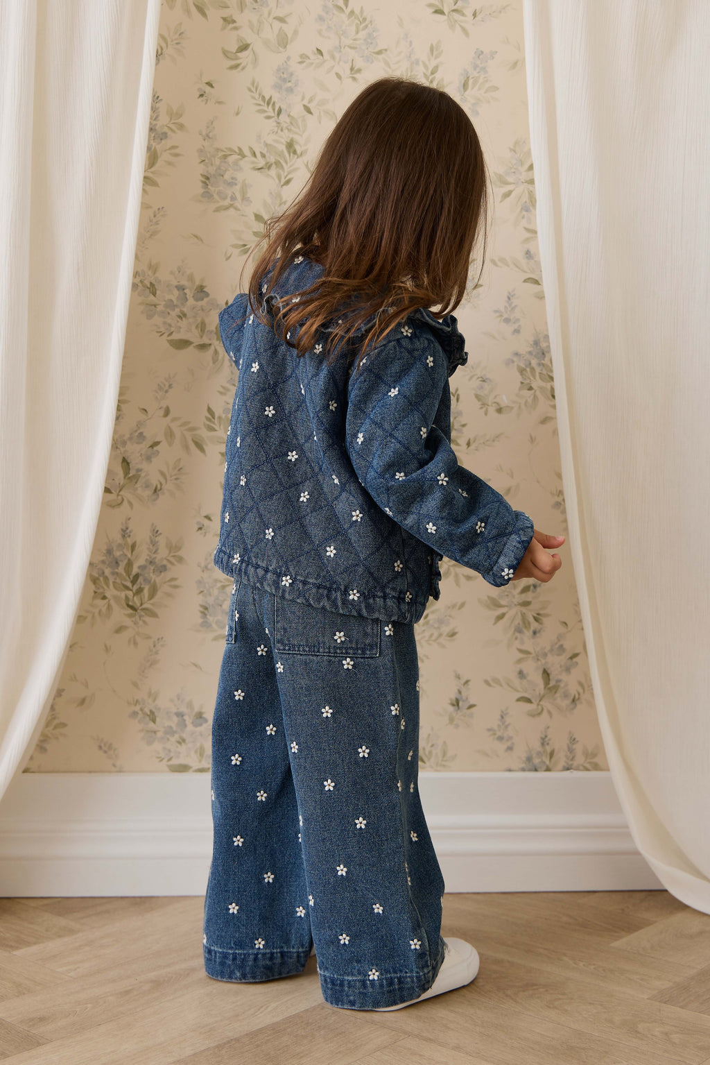 Amandine Jacket | Josie Floral Denim