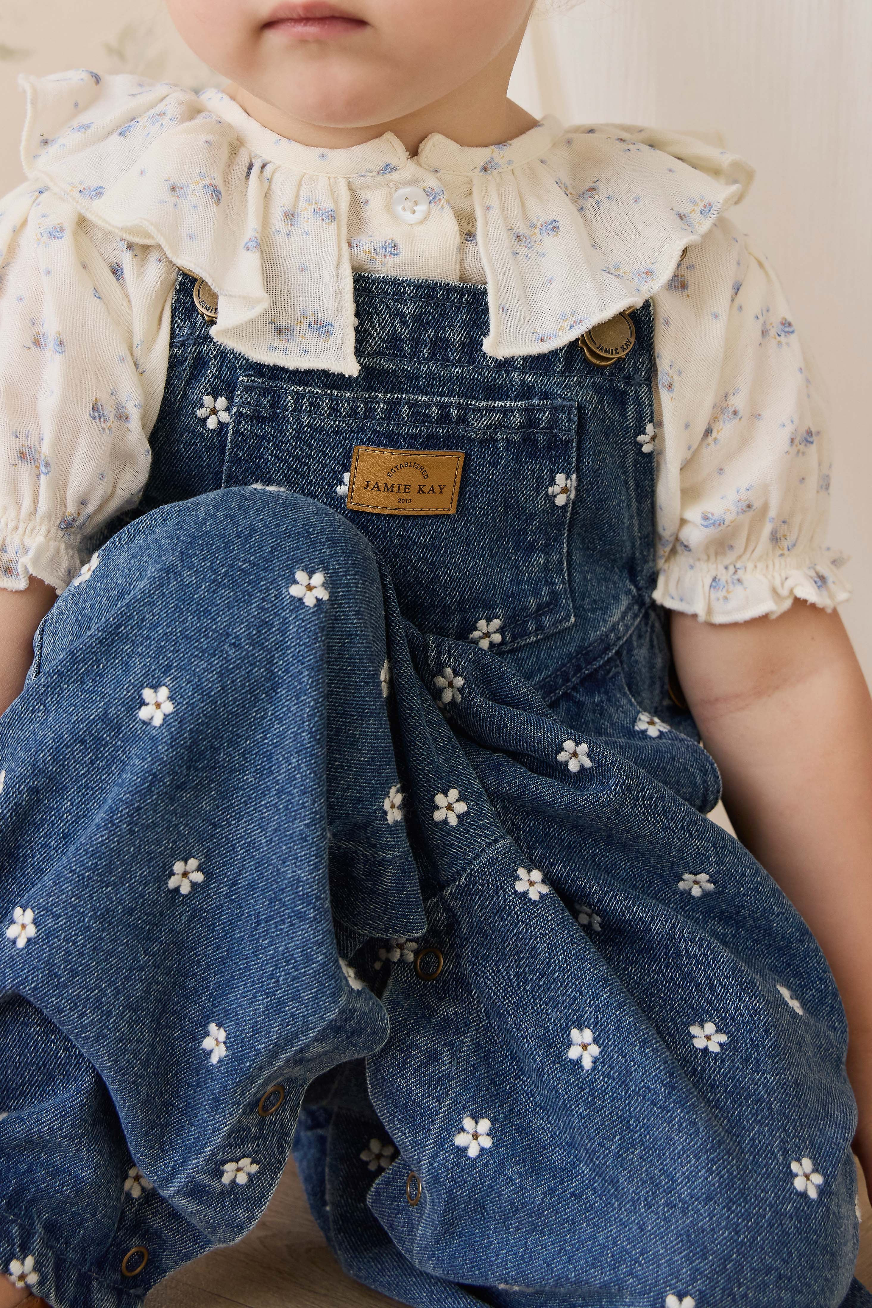 Cecil Overall | Josie Floral Denim