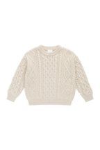 Sawyer Knit Jumper | Vanilla