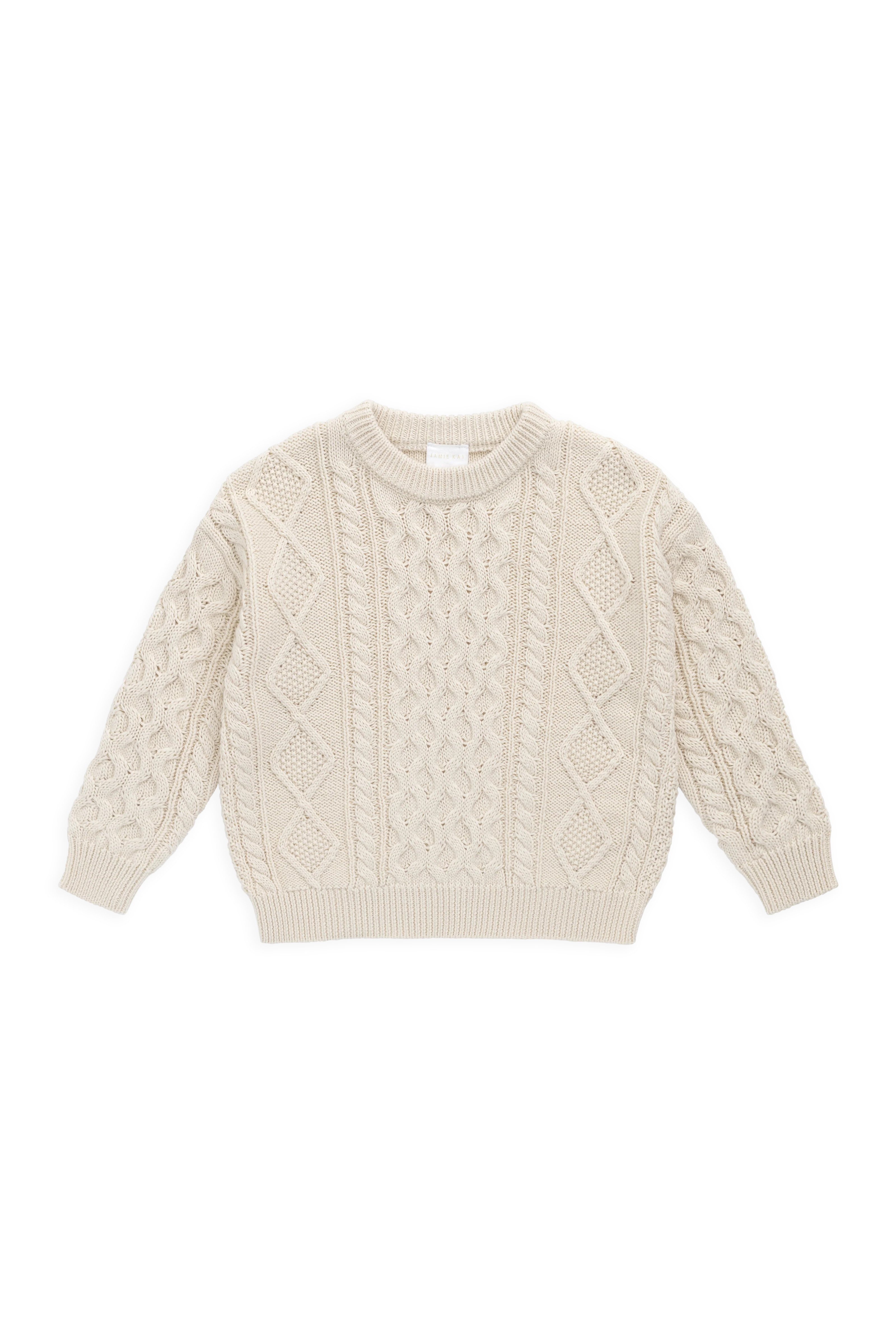 Sawyer Knit Jumper | Vanilla