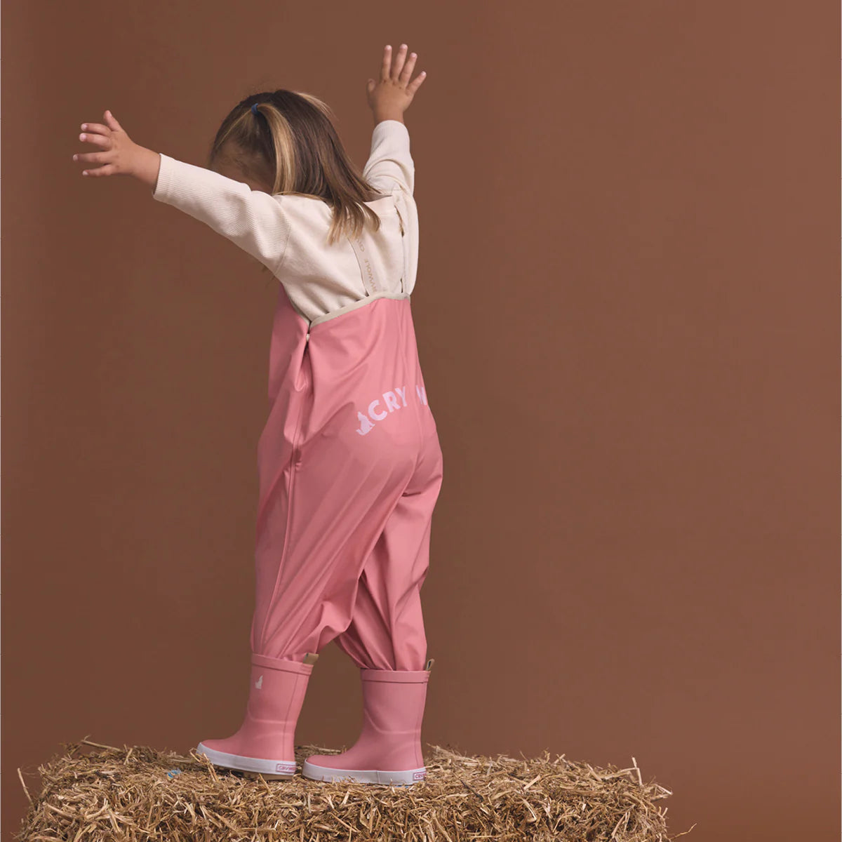 Rain Overalls Rose