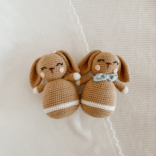 Easter Bunny Crochet Rattle