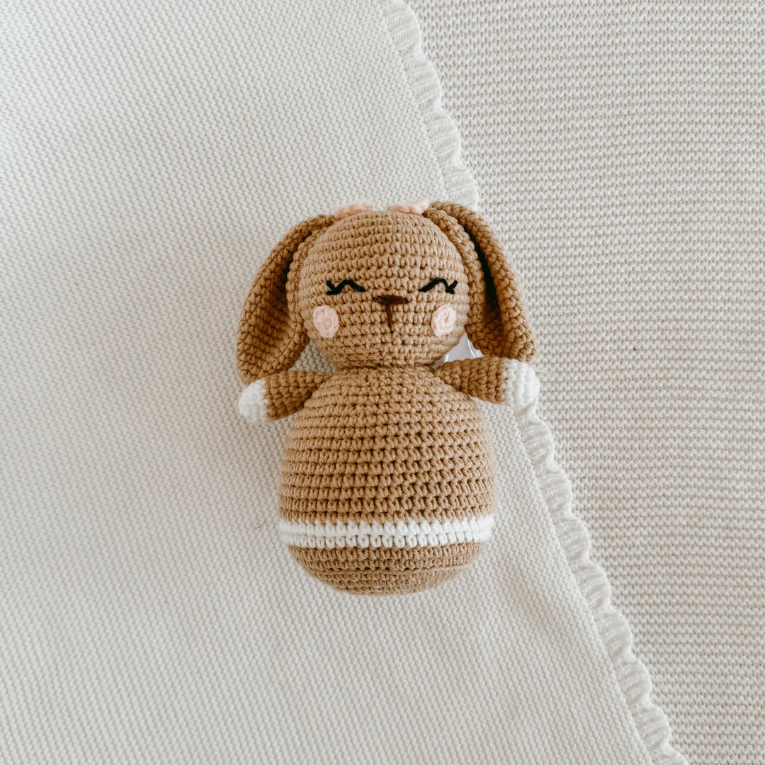 Easter Bunny Crochet Rattle