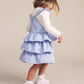 Ditsy Floral Tiered Overall Dress