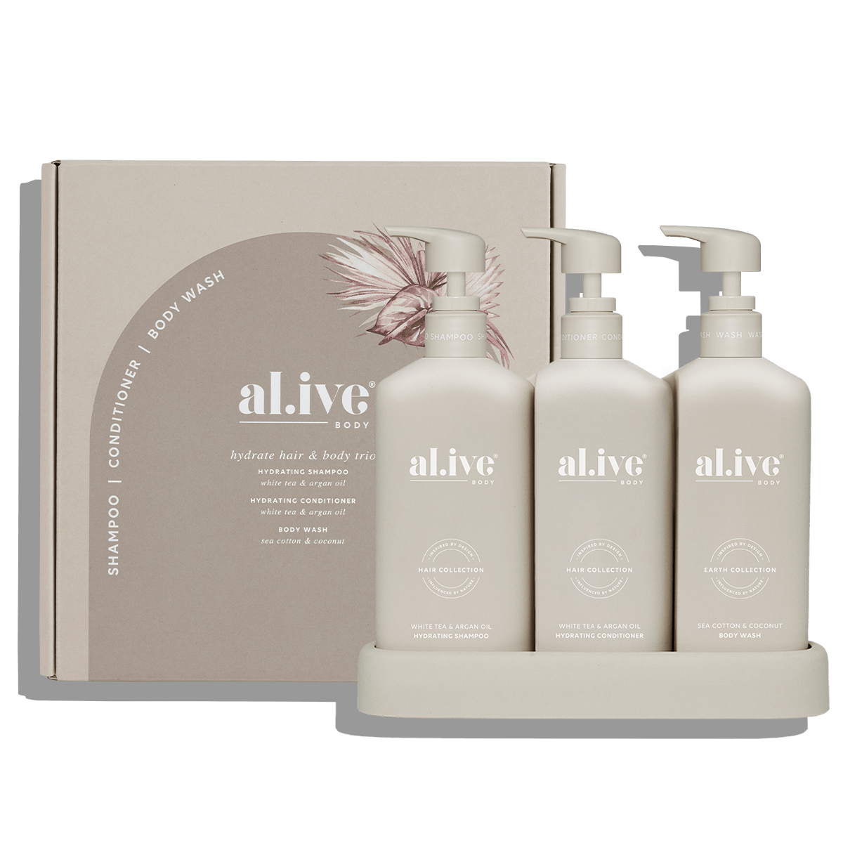 Hair and Body Trio | White Tea and Argan Oil