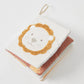 Plush Safari Baby Book