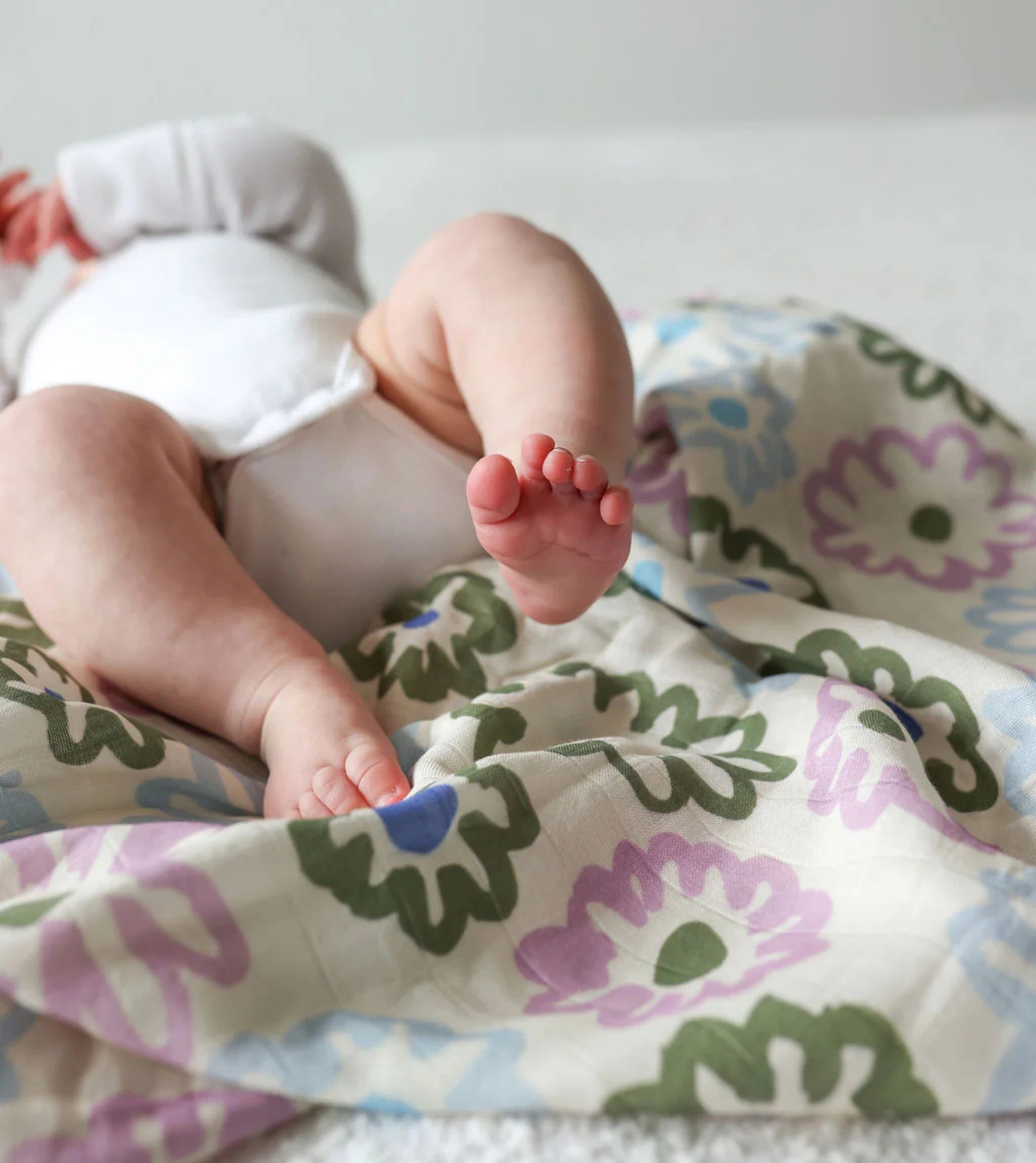 Big Flower Heart Swaadle