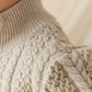 Clyde Half Zip Jumper | Light Grey Marle