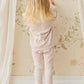 Organic Cotton Lilith Track Pant | Victoria Blush