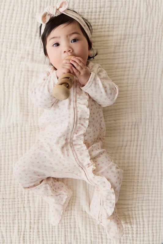 Organic Cotton Melanie One Piece | Victoria Blush
