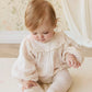 Organic Cotton Muslin Frances Playsuit | Pauline Pink