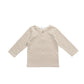 Pima Cotton Shae Top | Slim Stripe Brioche/Cloud