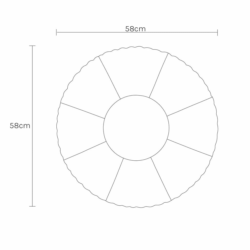 Mini Tube Pool Ring | Cotton Candy