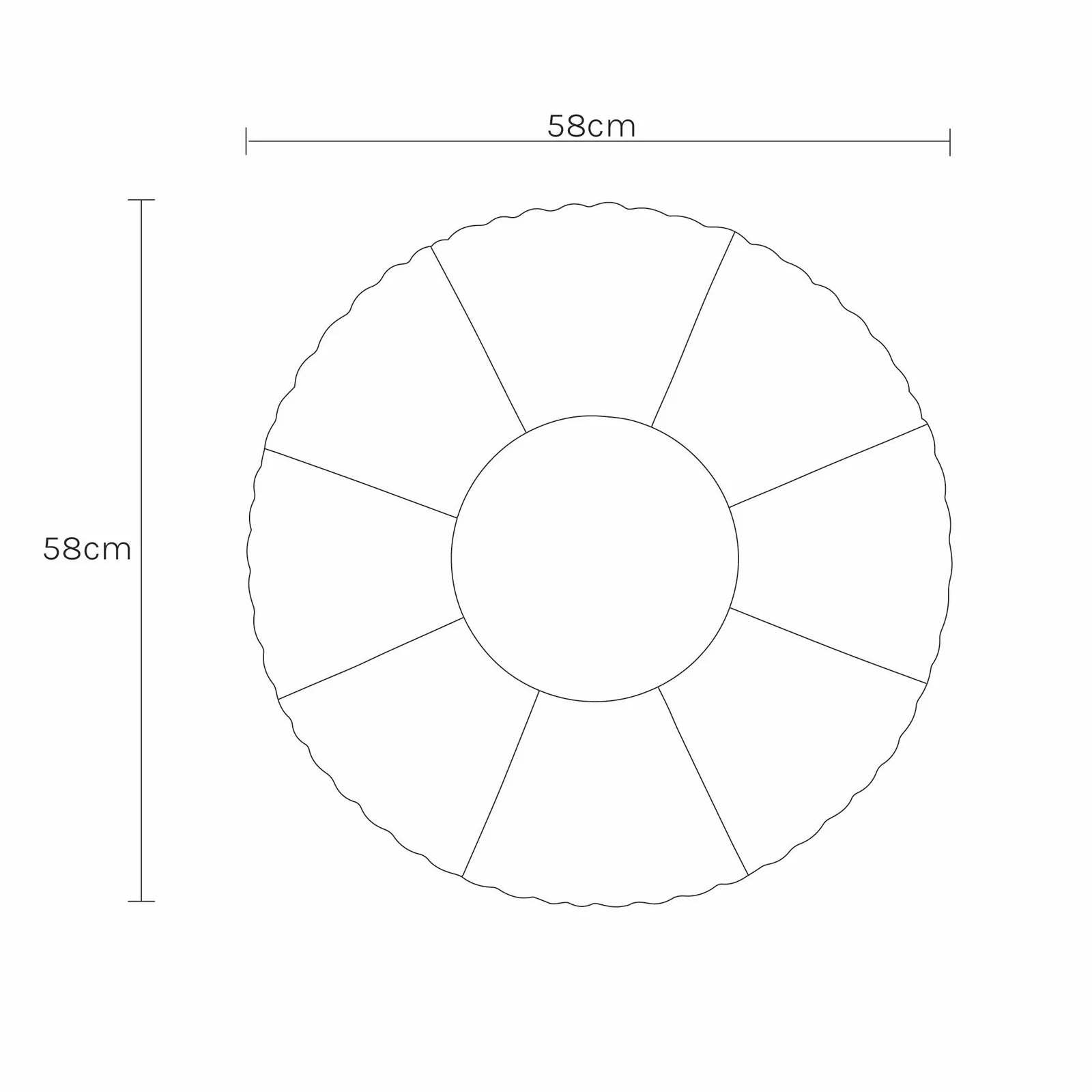 Mini Tube Pool Ring | Cotton Candy