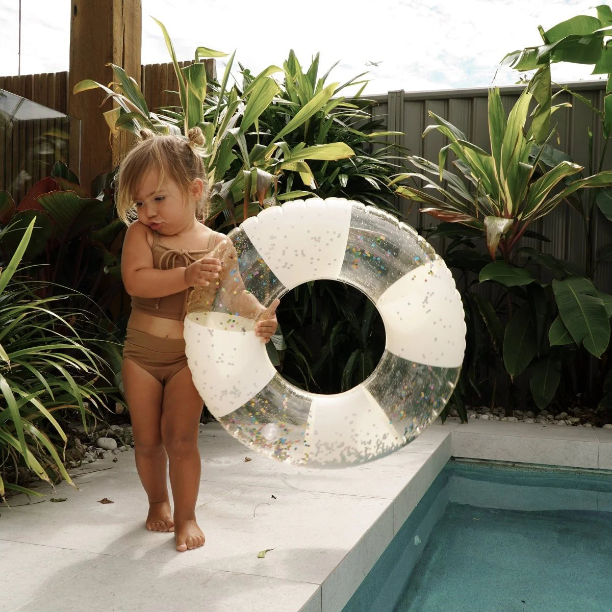 Mini Tube Pool Ring | Cotton Candy