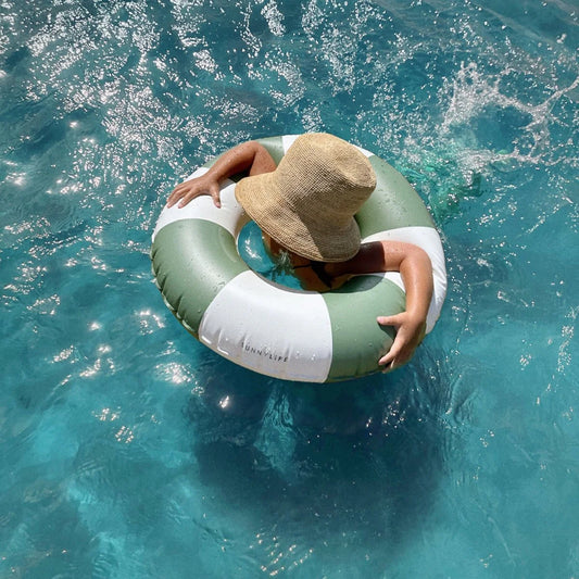 Mini Tube Pool Ring | Olive