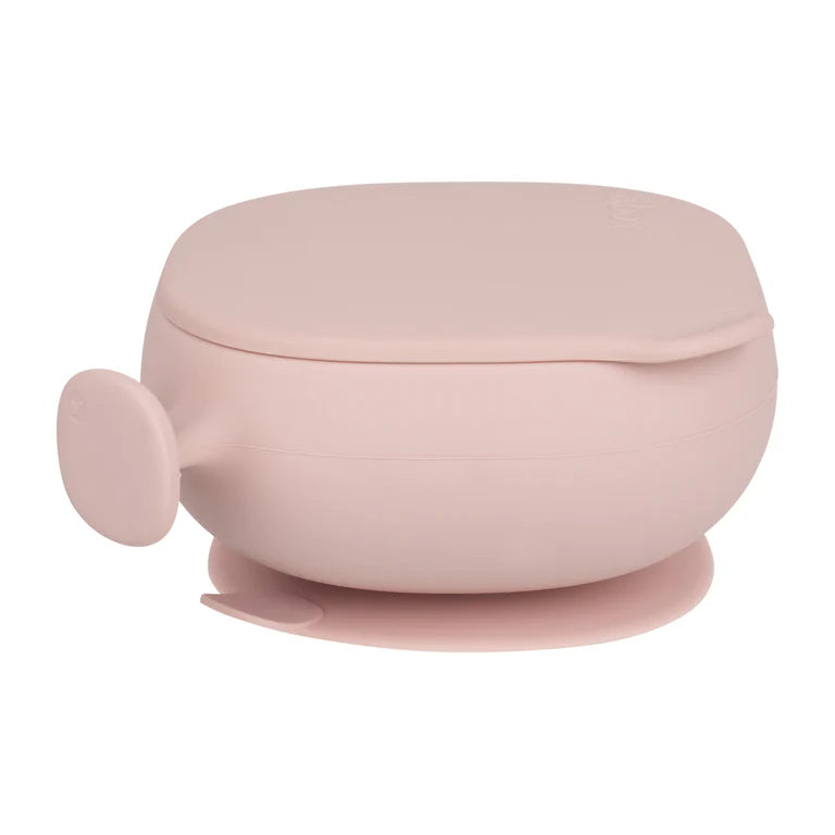 Silicone Bowl with Lid | Blush