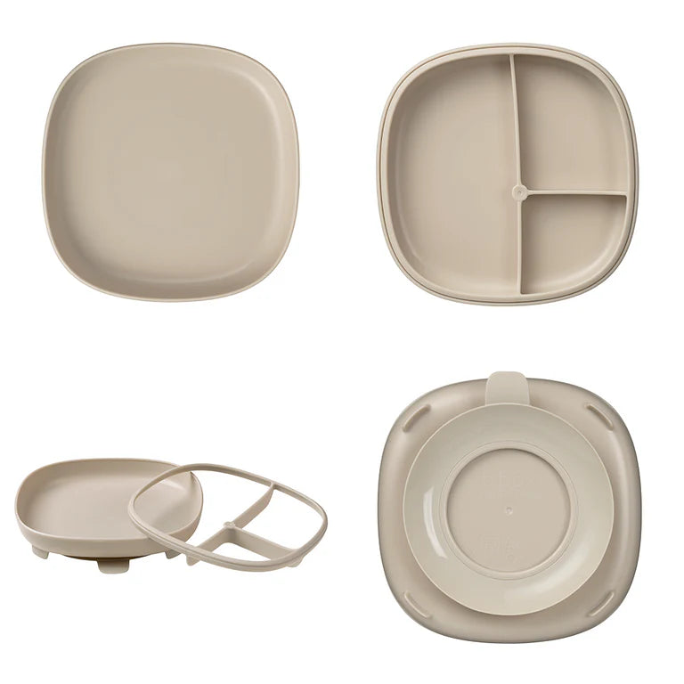 2 in 1 Suction Plate | Latte