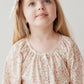 Organic Cotton Heather Blouse | Fifi Floral