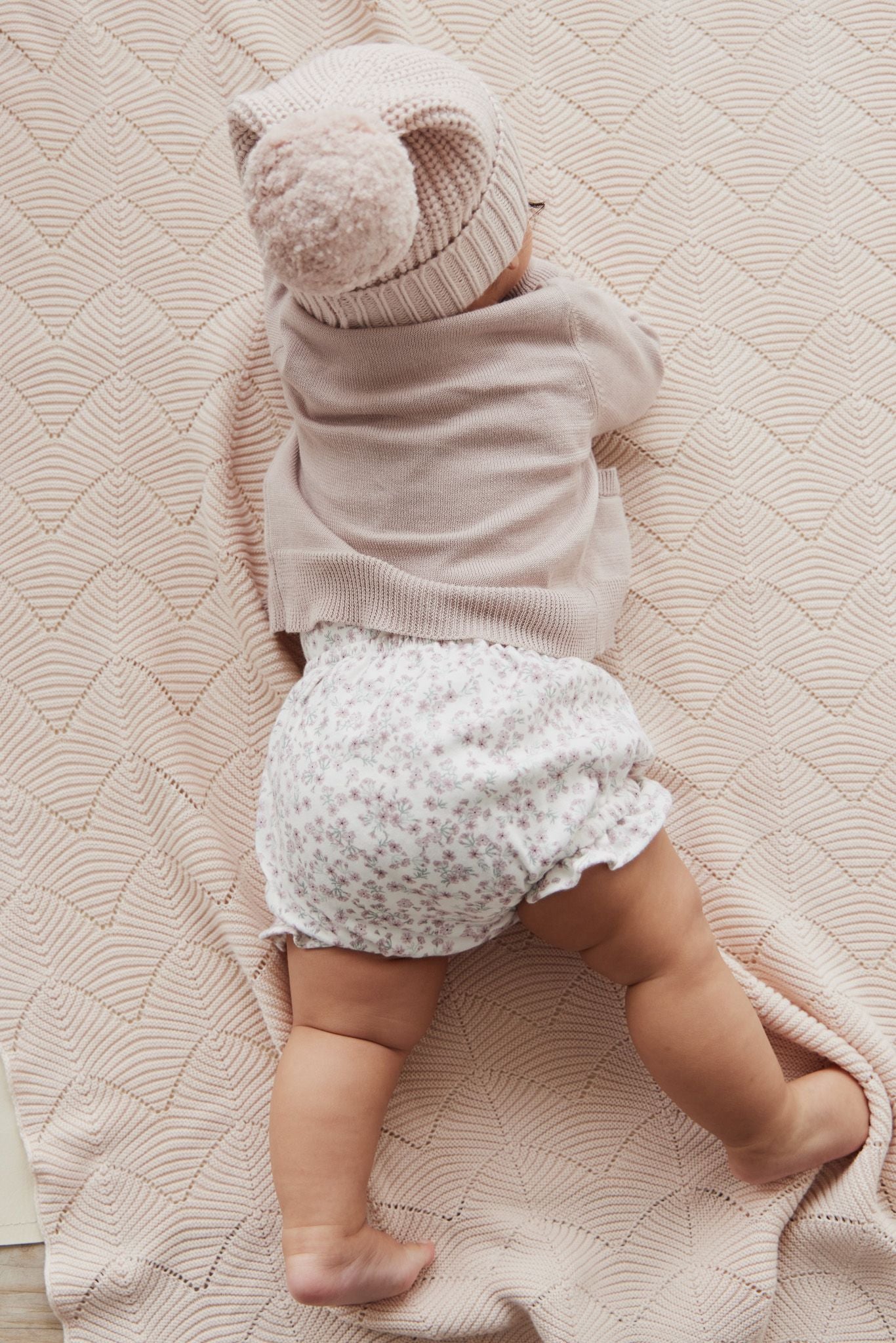 Organic Cotton Frill Bloomer | Posy Floral
