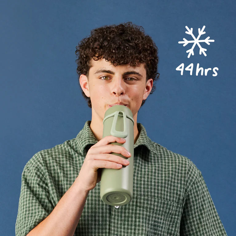 690mL Insulated Flip Top Bottle | Lilac Love