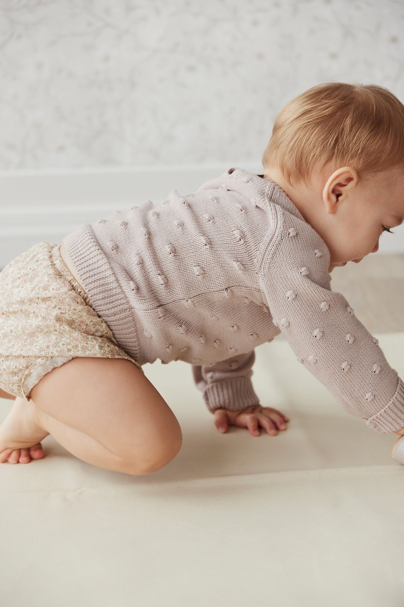 Dotty Knit Jumper | Rosebud