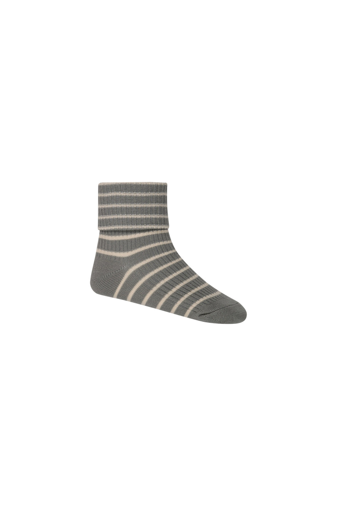Classic Rib Sock | Pond Stripe