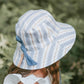 Linen Reversible Bucket Hat | Spencer/Steele
