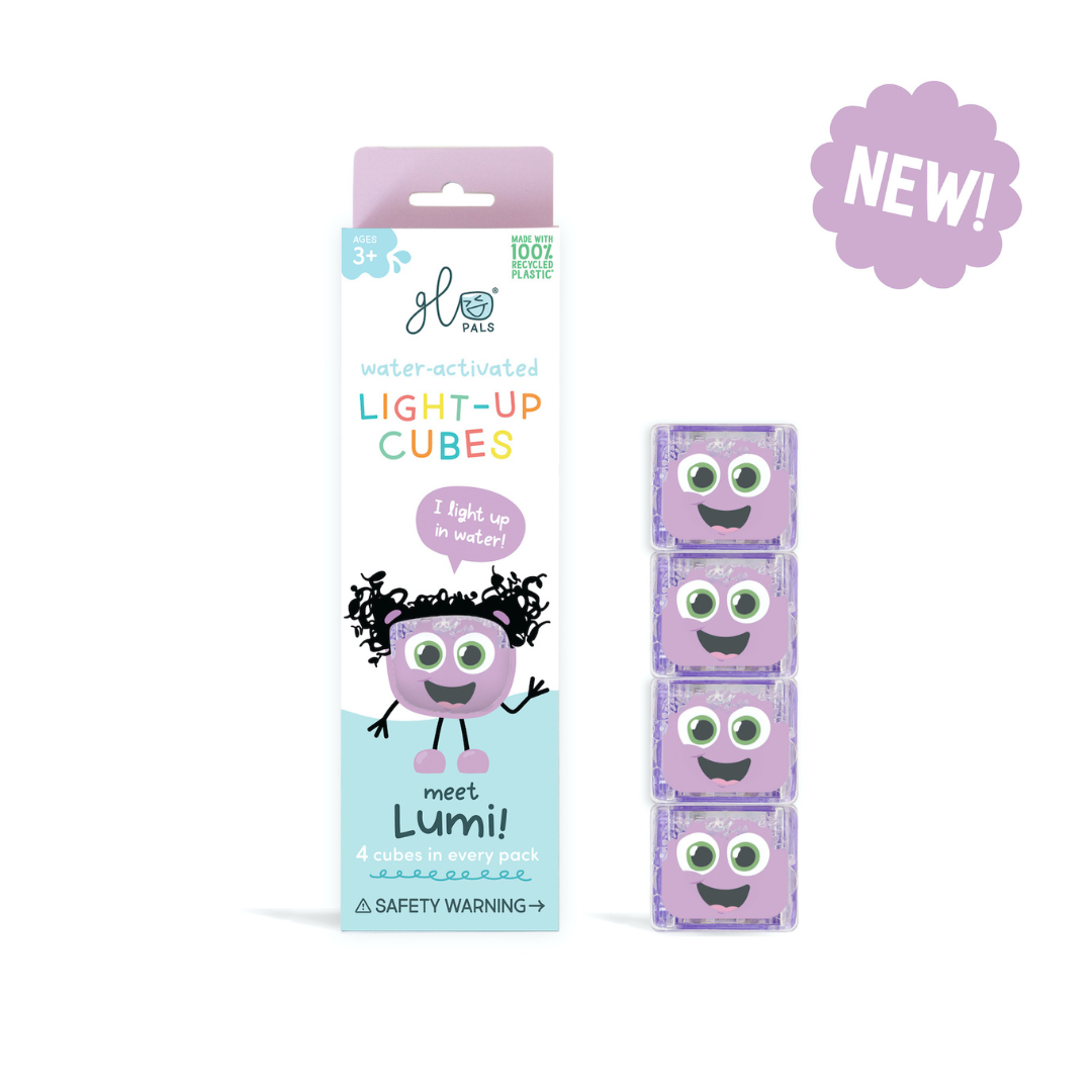 Glo Pal Light-Up Cubes | Purple (Lumi)