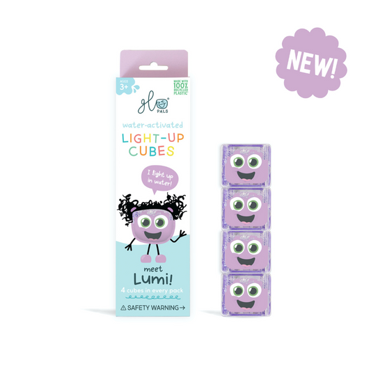 Glo Pal Light-Up Cubes | Purple (Lumi)