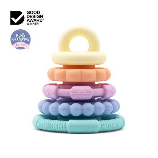 Stacker & Teether Toy | Pastel