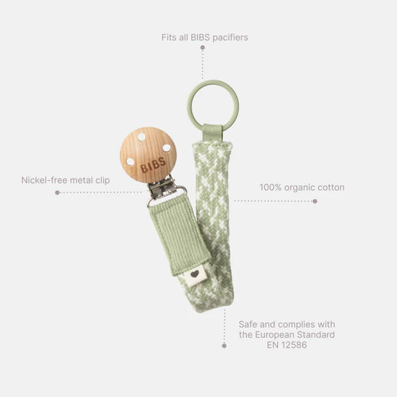 Pacifier Clip | Violet Sky/Mauve