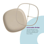 2 in 1 Suction Plate | Latte