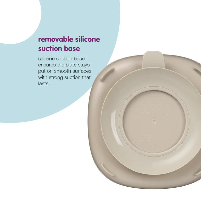 2 in 1 Suction Plate | Latte