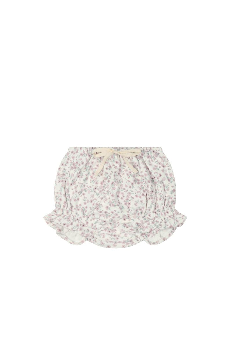 Organic Cotton Frill Bloomer | Posy Floral
