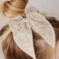 Organic Cotton Bow | Chloe Pink Tint
