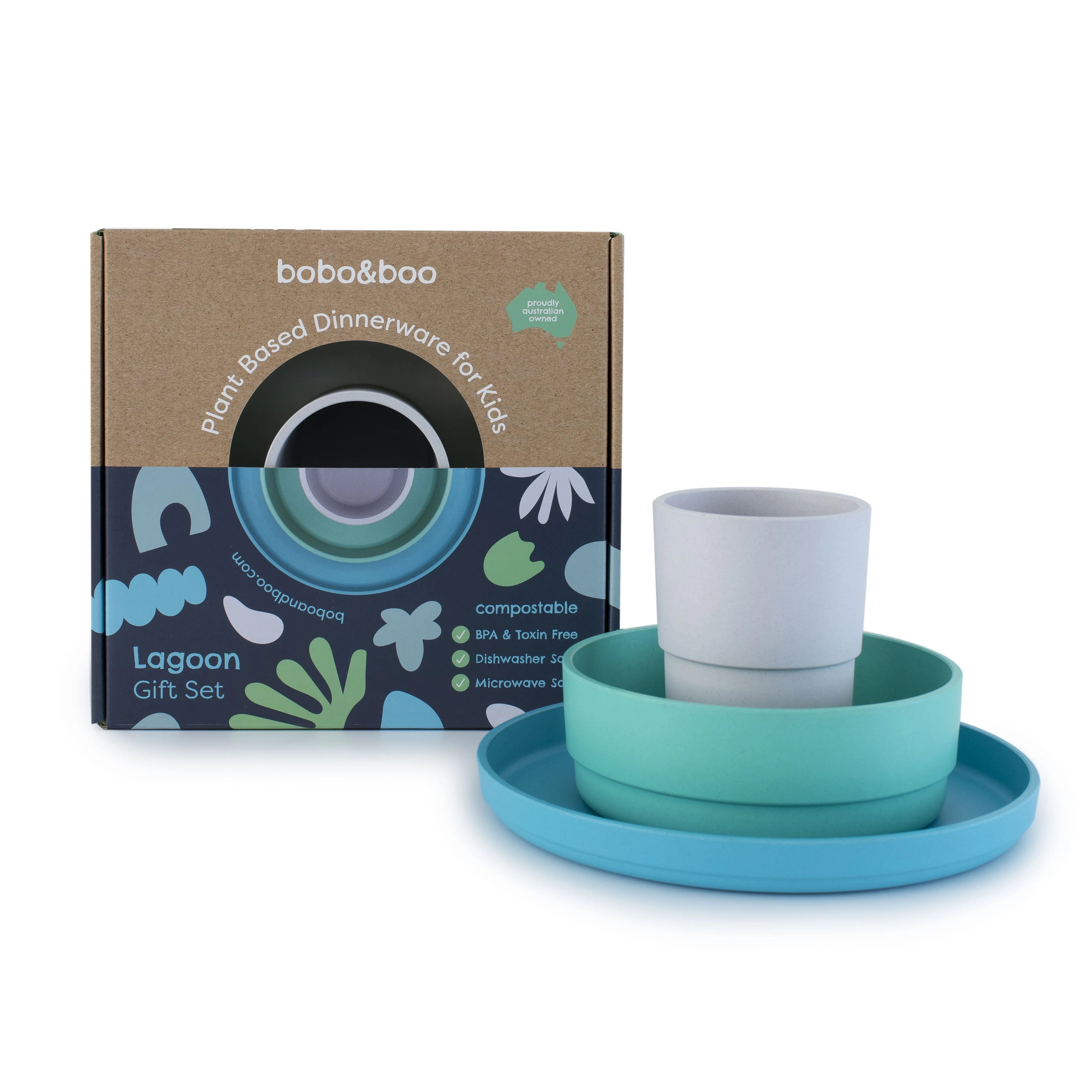 Plant-Based Dinnerware Set | Lagoon