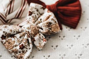 Bow Ties (Button hole attached)