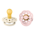 BIBS Dummies 'Boheme' - Ivory/Blossom 2PK