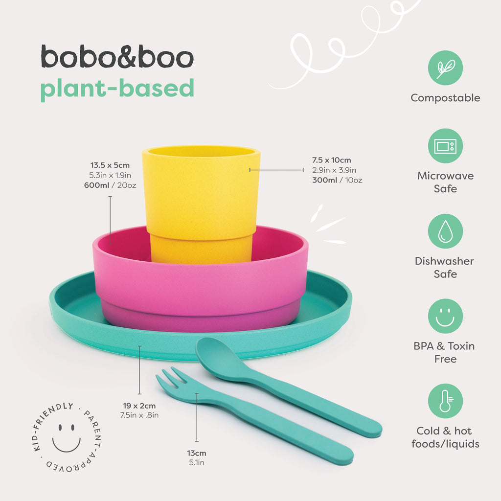 Plant-Based Dinnerware Set | Lagoon