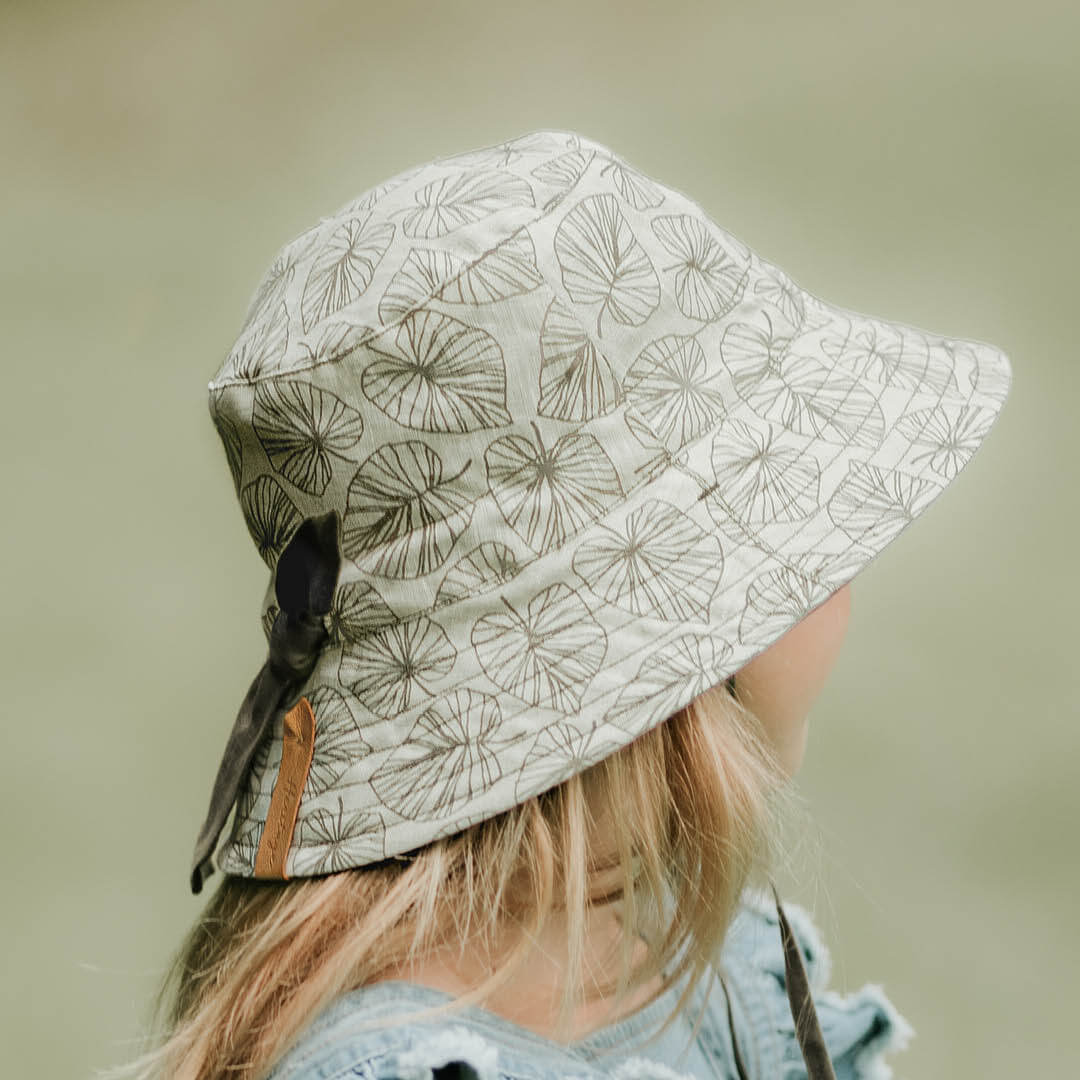 'Leaf/Moss' Reversible Sun Hat