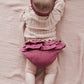 Organic Cotton Muslin Bloomer | Raspberry Pink