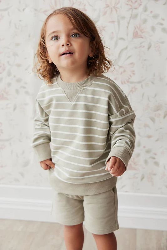 Organic Cotton Andy Pullover | Andy Stripe