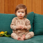 Giraffe Rib LS Top