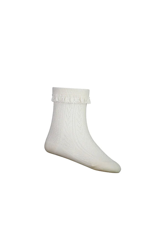 Maeve Ankle Sock | Rosewater