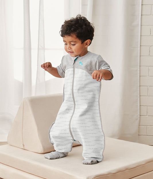 Organic Sleep Suit | 1.0 TOG | White Dreamer