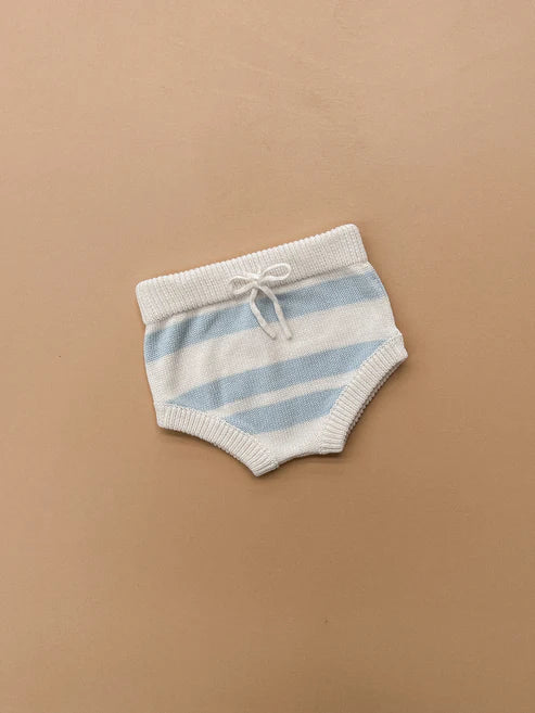 Knitted Bloomers | Cloud Stripes